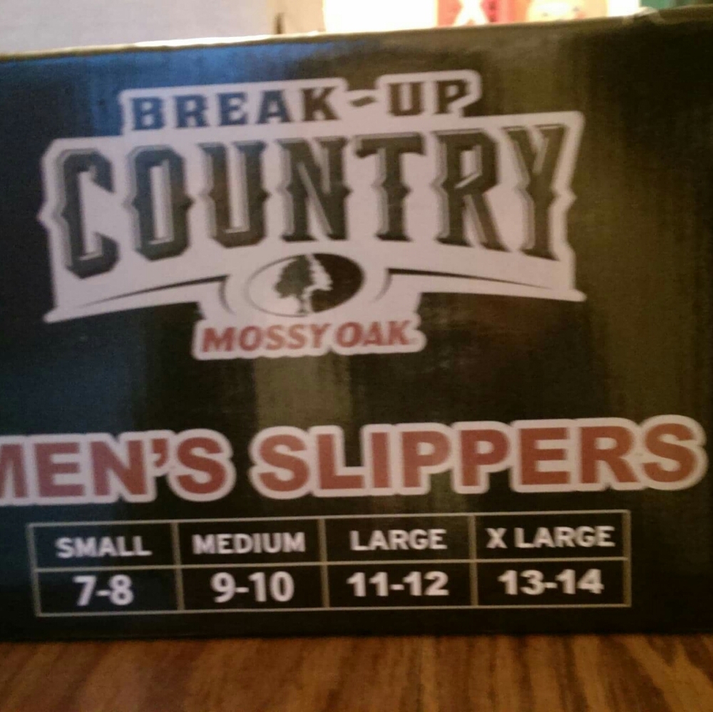 Breakup country mens slippers